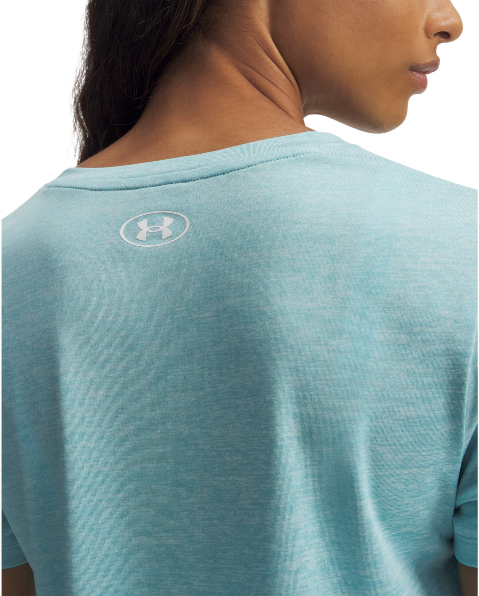 Футболка Under Armour Tech SSV- Twist, голобуй