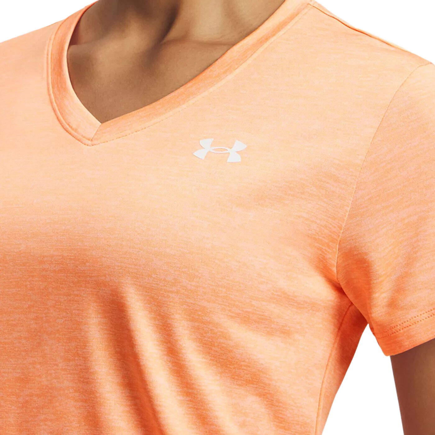 Футболка Under Armour Tech SSV- Twist, оранжевый